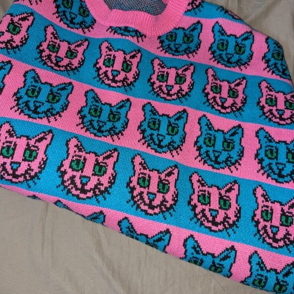 Dressed in lala cat sweater - Picture 4 of 5